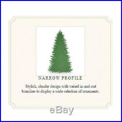 7.5' Balsam Hill Berkshire Mountain Fir Artificial Christmas Tree & Clear Lights