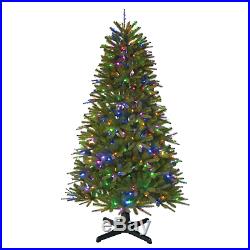 7.5' Dual ColorSwitch Plus LED Regal Fir Artificial Christmas Tree with800 Lights