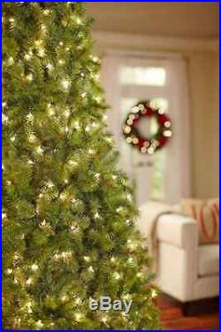 7.5 FT Artificial Christmas Tree, Holiday Home Decor, Garden, Pre Lit, Ornament