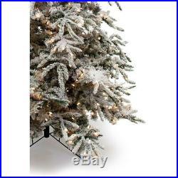 7.5' Flocked Balsam Pine Christmas Tree
