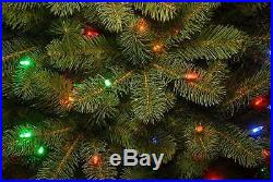 7.5 Foot Feel Real Downswept Douglas Fir Christmas Tree with 750 Color Lights
