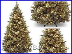 7.5 Ft Christmas Tree Decoration Holiday Stand Green Xmas Clear Lights Gift New