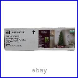 7.5 Ft. Grand Duchess Slim Balsam Christmas Tree Color Changing Lights SHIPS NOW