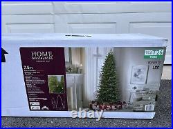 7.5 Ft Slim Grand Duchess Twinkling Balsam Fir Christmas Tree T26 Lights