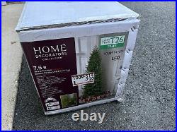 7.5 Ft Slim Grand Duchess Twinkling Balsam Fir Christmas Tree T26 Lights