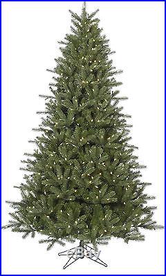 7.5' Ft x 55 Pre-Lit Artifical Kennedy Fir Christmas Tree with Lights & Stand