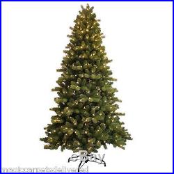 7.5′ GE Just Cut Colorado Spruce Christmas Tree 400 Color Change LED Rotating