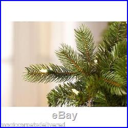 7.5' GE Just Cut Colorado Spruce Christmas Tree 400 Color Change LED Rotating