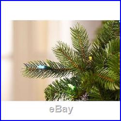 7.5' GE Just Cut Colorado Spruce EZ Light Christmas Tree 400 Color Change LED