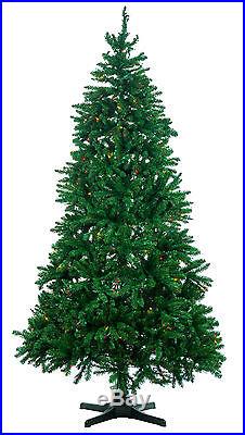 7.5' Manchester Pine Artificial Holiday & Christmas Tree with Rotating Stand