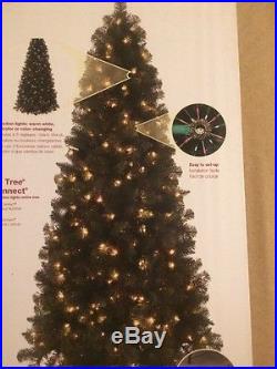 7.5' Pre-lit Alpine Pine Christmas Tree 3 Function Lights