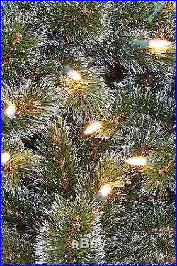 7.5' Siberian Pine Artificial Christmas Tree with Clear LED Lights