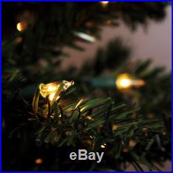 7.5-feet Pre-lit Premium Artificial Christmas Tree with 550 Clear Light Xmas Tree