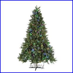 7.5 ft Artificial Christmas Tree 8 Function Color Changing Clear Sierra Nevada