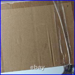 7.5 ft GE StayBright Pre-Lit LED Flocked Christmas Tree Laurel Pine White Lights