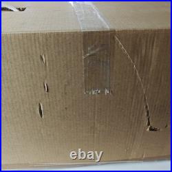 7.5 ft GE StayBright Pre-Lit LED Flocked Christmas Tree Laurel Pine White Lights