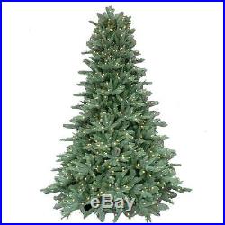 7.5 ft. Pre-Lit LED Natural Fox tail Fir Artificial Christmas Tree Clear lights