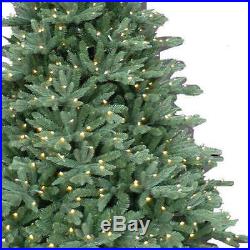 7.5 ft. Pre-Lit LED Natural Fox tail Fir Artificial Christmas Tree Clear lights