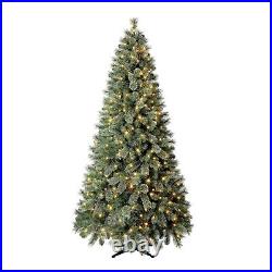 7.5 ft Pre-Lit Liberty Pine Artificial Christmas Tree, Color-Changing LED Lights