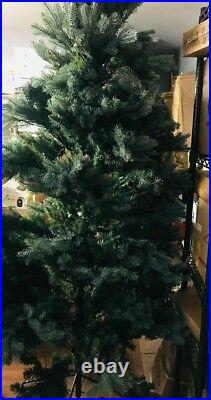 7.5 ft. Pre-Lit PE Balsam Fir Artificial Christmas Tree with 600 UL lights 15938
