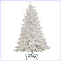 7.5 ft. Pre-Lit Sea Coral Tree with Warm White LED Lights, Plug-In