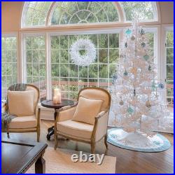 7.5 ft. Pre-Lit Sea Coral Tree with Warm White LED Lights, Plug-In