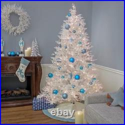 7.5 ft. Pre-Lit Sea Coral Tree with Warm White LED Lights, Plug-In