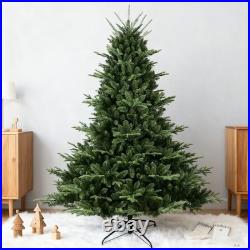 7.5 ft Spruce Artificial Christmas Tree with 2441 PE&PVC Branch Tips with Stand
