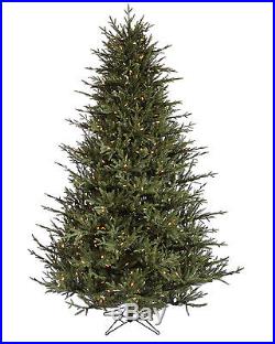 7.5′ ft Tall Pre-Lit Itasca Frasier Artificial Holiday & Christmas Tree withStand