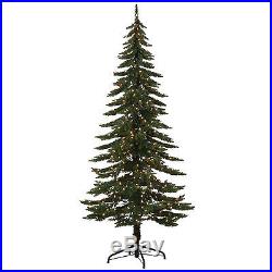 7.5' x 38 Ridgeline Alpine Artificial Holiday Christmas Tree withClear Lights