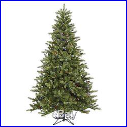7.5' x 56 King Spruce Artificial Holiday Christmas Tree withMulti-Color Lights
