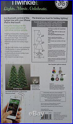7.5ft Artificial Christmas Tree iTwinkle LED Light Show 500 Mini Light Bluetooth