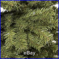 7.5ft Christmas Tree with Solid Stand Premium Spruce Hinged Artificial Tree Decor