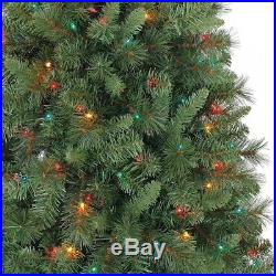 7.5ft Pre-Lit Coloring Changing LED Bulbs Pine Christmas Tree Brand New Unopened
