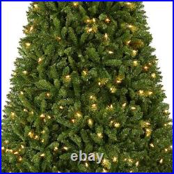 7.5ft Pre-lit/Unlit Ultra-Thick Christmas Tree Xmas Pine Tree for Holiday Decor