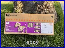 7 FOOT Skeleton Dog Skelly's Home Accent Halloween 2024 GREAT DEAL 2/04
