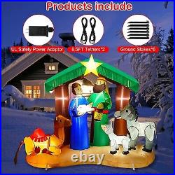 7 FT Christmas Inflatable Decoration Nativity Sets for 7 FT-Nativity Scene