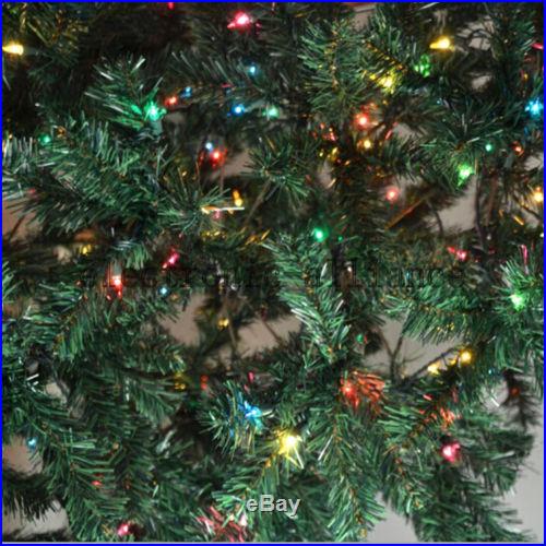7-Foot Pre-Lit Artificial Christmas Tree with 400 Clear Lights