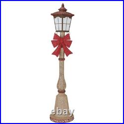 7 Ft Christmas Post With 150 Led Lights 1739853 Distressed Pkg