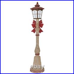 7 Ft Christmas Post With 150 Led Lights 1739853 Distressed Pkg
