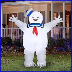 7′ Gemmy Airblown Ghostbusters Stay Puft Marshmallow Man Inflatable Yard Decor