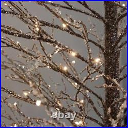 7′ Iced LED Tree 224 LED Lights