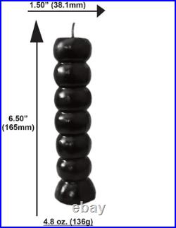 7 Knobs Black Figure 7 Vela De Figura Negra De 7 Perillas Spell Hoodoo Pagan