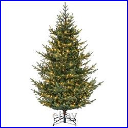 7 ft Alpine Christmas Tree with1115 Full Branch Tips, 340 Warm White LED Lights