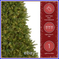 7 ft Pre-Lit Dunhill Fir Full Artificial Christmas Tree, 700 Clear Lights, 2