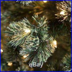 7 ft. Pre-lit Hard Needle Deluxe Cashmere Pine Christmas Tree by Sterling Tree