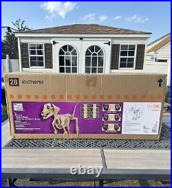 7ft FT Skeleton Dog Skelly's Home Accent Halloween 2024 Home Depot SAME DAY SHIP