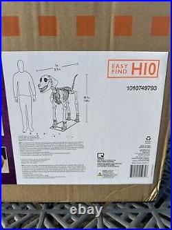 7ft FT Skeleton Dog Skelly's Home Accent Halloween 2024 Home Depot SAME DAY SHIP