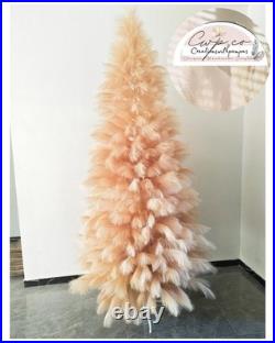 7ft Luxury Everlasting Handmade Pampas grass Christmas tree 7ft Luxury Everlasting Handmade Pampas grass Christmas tree