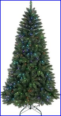 7ft Prelit Artificial Christmas Tree & App-Controlled Multi-Color 400LRGB lights 7ft Prelit Artificial Christmas Tree & App-Controlled Multi-Color 400LRGB lights